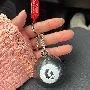Glossier 8-ball Keychain  Columbus➡️Nashville➡️Austin tour exclusive